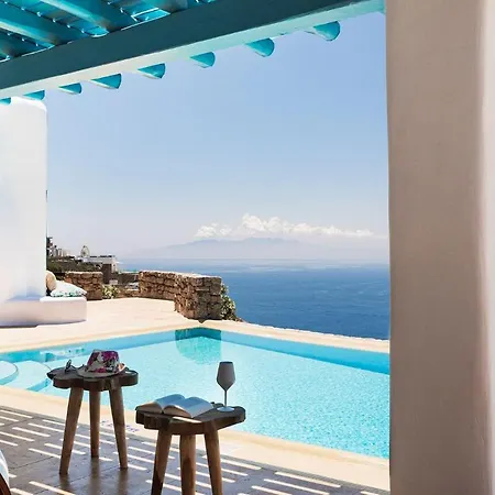 Villa Excellent Mykonos Villa Elpida 3 Bedrooms Stunning Sea Views Psarrou