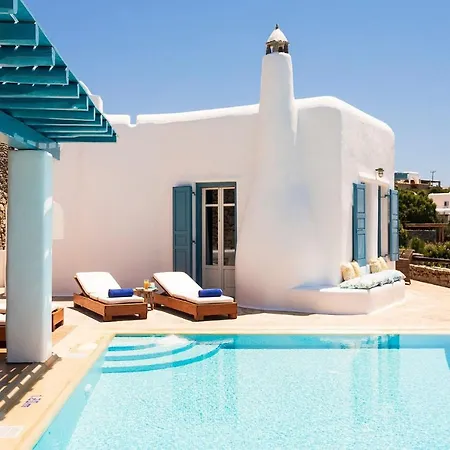 Villa Excellent Mykonos Villa Elpida 3 Bedrooms Stunning Sea Views Psarrou *