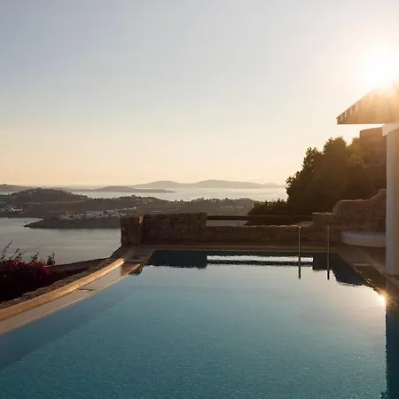 Villa Excellent Mykonos Villa Elpida 3 Bedrooms Stunning Sea Views Psarrou *