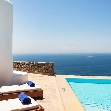 Villa Excellent Mykonos Villa Elpida 3 Bedrooms Stunning Sea Views Psarrou